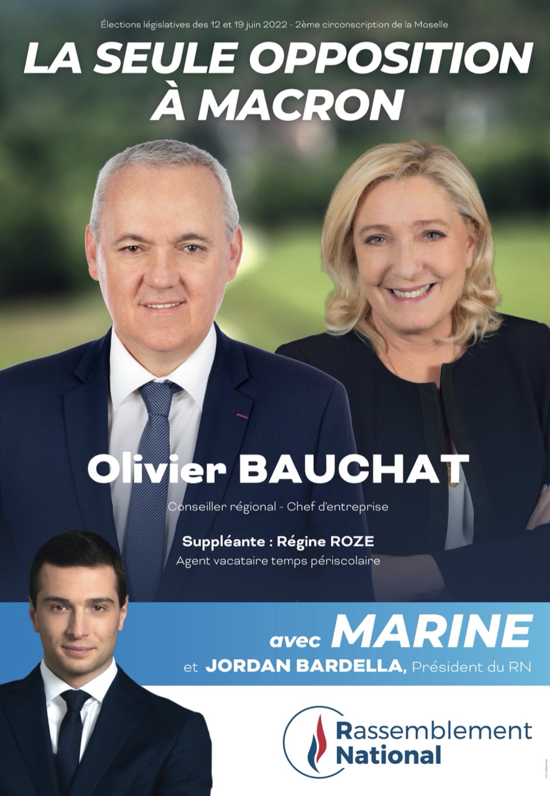 Bauchat Olivier candidat élections législatives 2022 2eme circonscription de la moselle